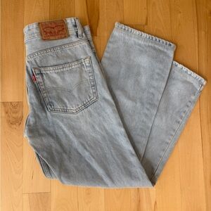 Vintage faded Levi’s 514s, Straight leg 90s jeans